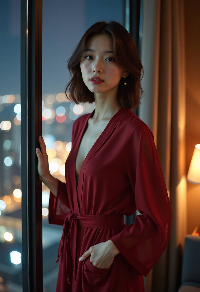 夜渡无人海报